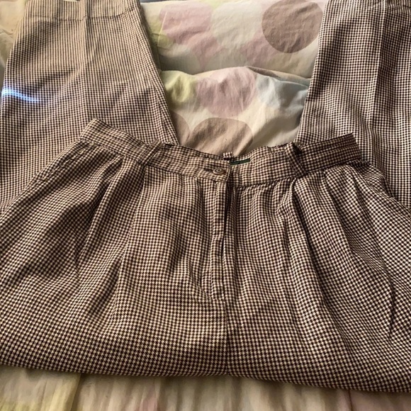 Hunter Club Size 14P Houndstooth Black and White Pants!!! - Picture 5 of 5